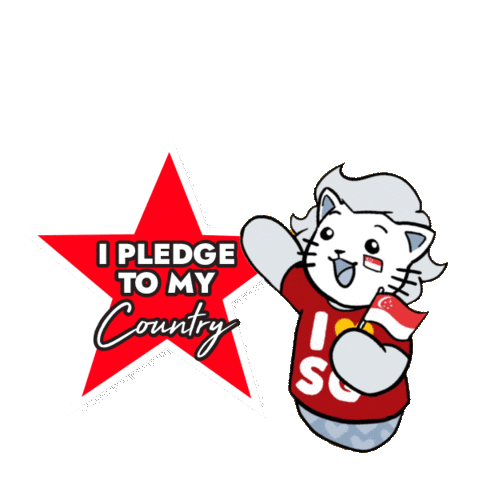 August The Merlion Sticker
