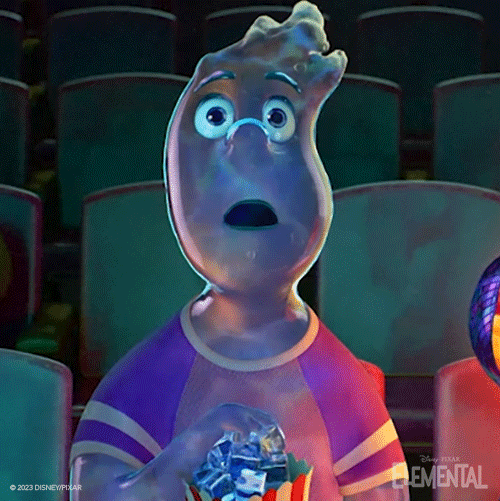 Snacking Movie Theater GIF by Disney Pixar