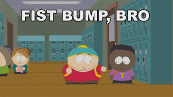 South Park Fist Bump GIF