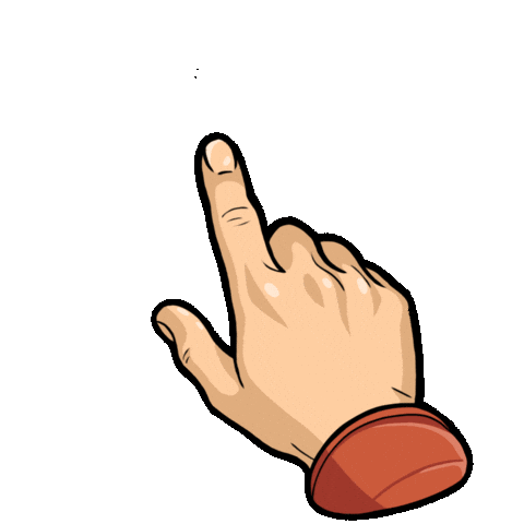 Finger Click Sticker by Chope & Compagnie