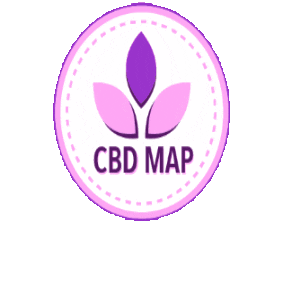 CBD MAP Sticker