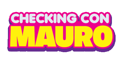 Checking Con Mauro Sticker by Luieville and Company