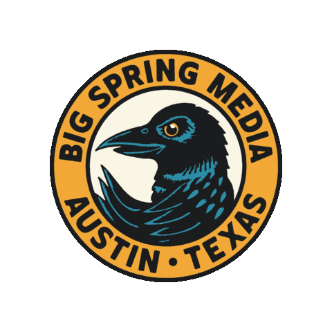 Big Spring Media Sticker