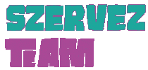 Szervez Team Sticker by Hungarian Students’ Union of Cluj