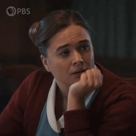Call The Midwife Eye Roll GIF by PBS