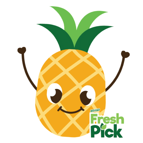 Pineapple Pineapplejuice Sticker by Zesto Fresh Pick