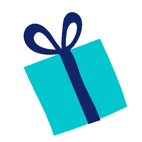 Present Sticker by Visit Baltimore