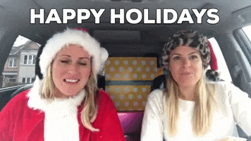 Merry Christmas GIF by Cat & Nat