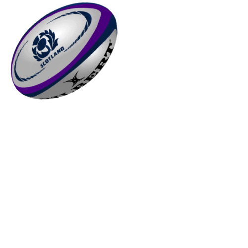 Ball Scotland Sticker by Scottish Rugby