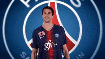 viran morros yes GIF by Paris Saint-Germain Handball