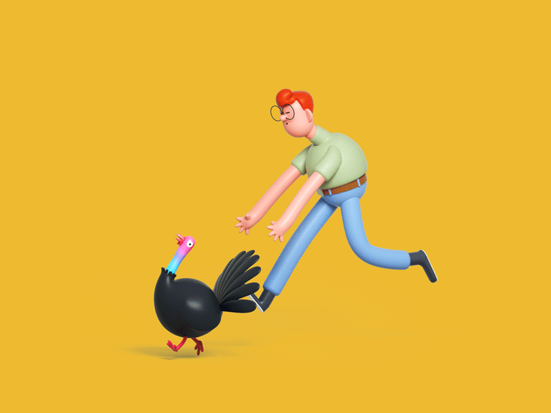 Chicken Run Animation GIF by VIRTUTE Find & Share on GIPHY