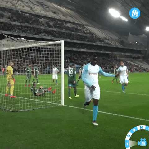 happy mario balotelli GIF by Olympique de Marseille