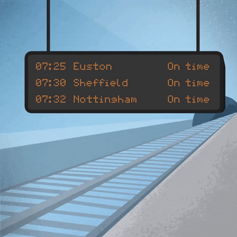 Train Commute GIF by Soft & Gentle