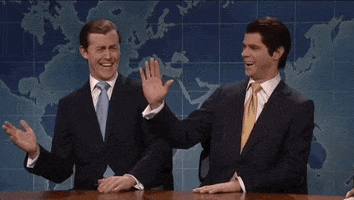 High Five Mikey Day GIF by Saturday Night Live
