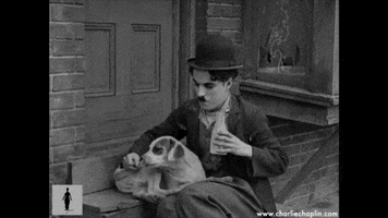 silent film lol GIF by Charlie Chaplin