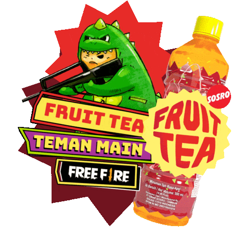 Tea Ff Sticker by Free Fire Battlegrounds Indonesia