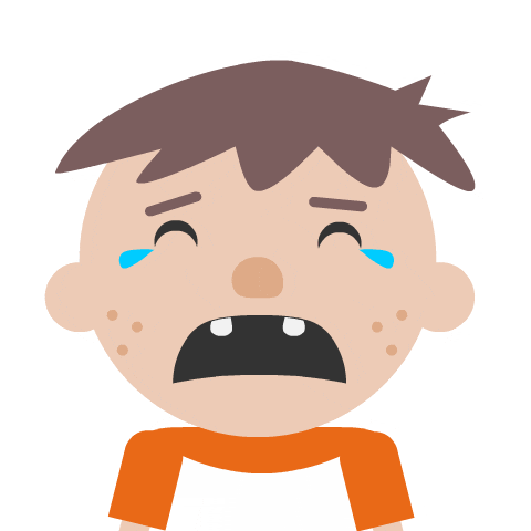 Sad Tears Sticker by Woohoo Storytime