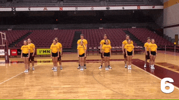 cheerleaders Gophers GIF by Goldy the Gopher - University of Minnesota