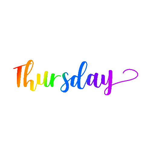 Week Thursday Sticker