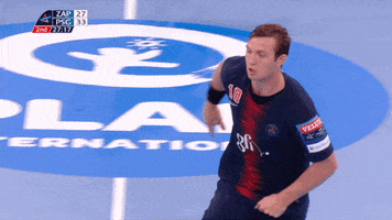 happy sander sagosen GIF by Paris Saint-Germain Handball
