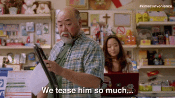 comedy tease him GIF by Kim's Convenience