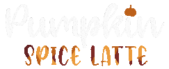 Pumpkin Spice Halloween Sticker