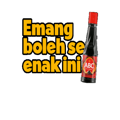 Kecap Manis Abc Sticker by ABC_Ahlinya Buat Citarasa