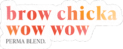 Beauty Eyebrows Sticker by Perma Blend