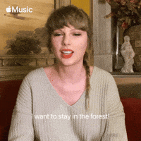 Taylor Swift Winter GIF by Apple Music