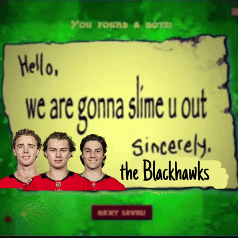 Blackhawks GIF