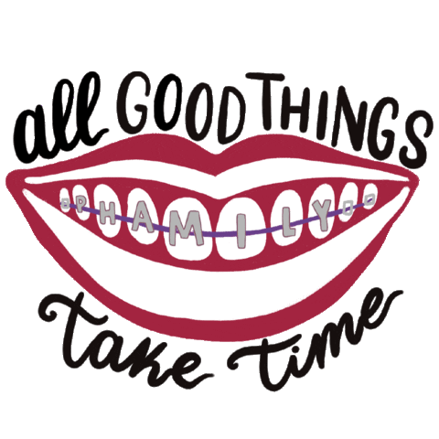 Teeth Mouth Sticker