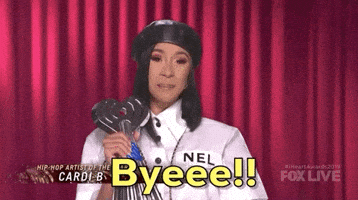 Cardi B Award GIF by iHeartRadio