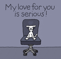 Serious I Love You GIF by Chippy the Dog