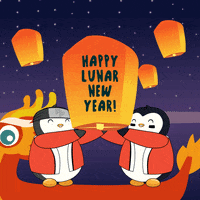 Happy Chinese New Year GIF by Pudgy Penguins