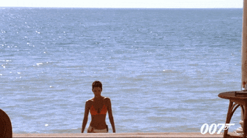 Halle Berry Beach GIF by James Bond 007