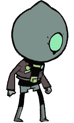 Robot Scifi Sticker by Simon Hutt T