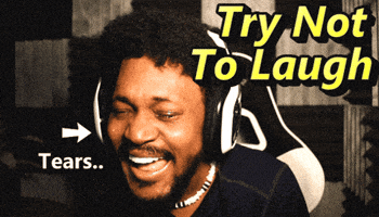 Tears Try Not To Laugh GIF