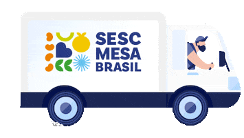 Mesa Brasil Sticker by sescmg