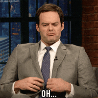 sassy bill hader GIF by Late Night with Seth Meyers