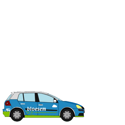 Bloesem kinderopvang Sticker