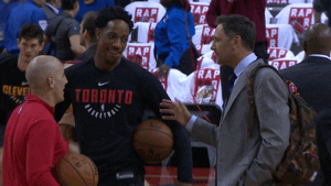 Meet Up Toronto Raptors GIF by NBA