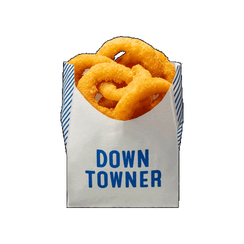 Chips Fries Sticker by DOWNTOWNER