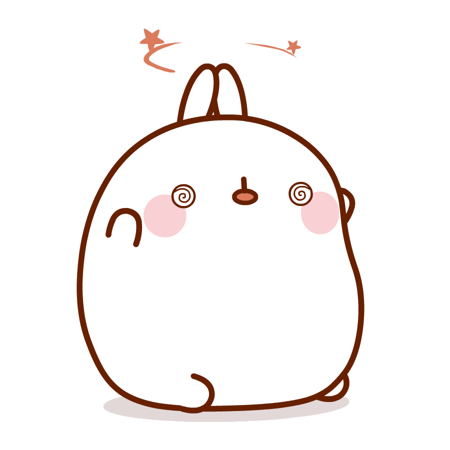 What The Hell Lol Sticker by Molang for iOS & Android | GIPHY