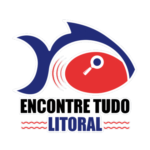 Encontre Tudo Litoral Sticker