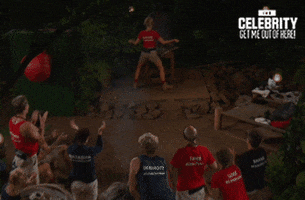 excited dance GIF by I'm A Celebrity... Get Me Out Of Here! Australia