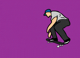 skateboarding line GIF by dieselraptor