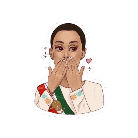 Claudia Sheinbaum Morena Sticker