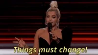 things must change GIF by Billboard Music Awards