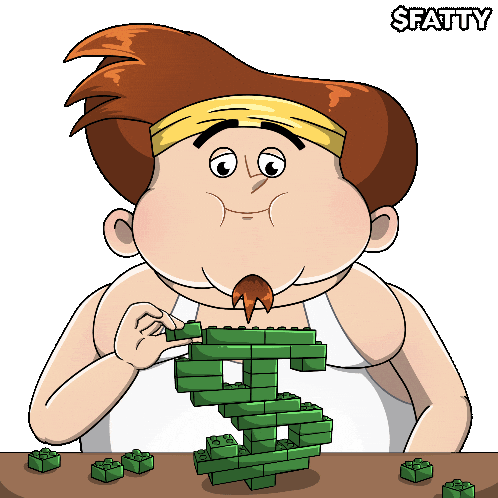 Money Success Sticker by fatbot