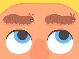 beauty eyebrows GIF by James Curran